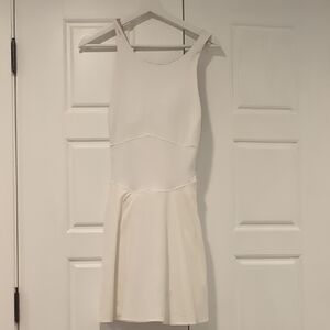 Lululemon Athletica Classic Cream Mini Tennis Dress